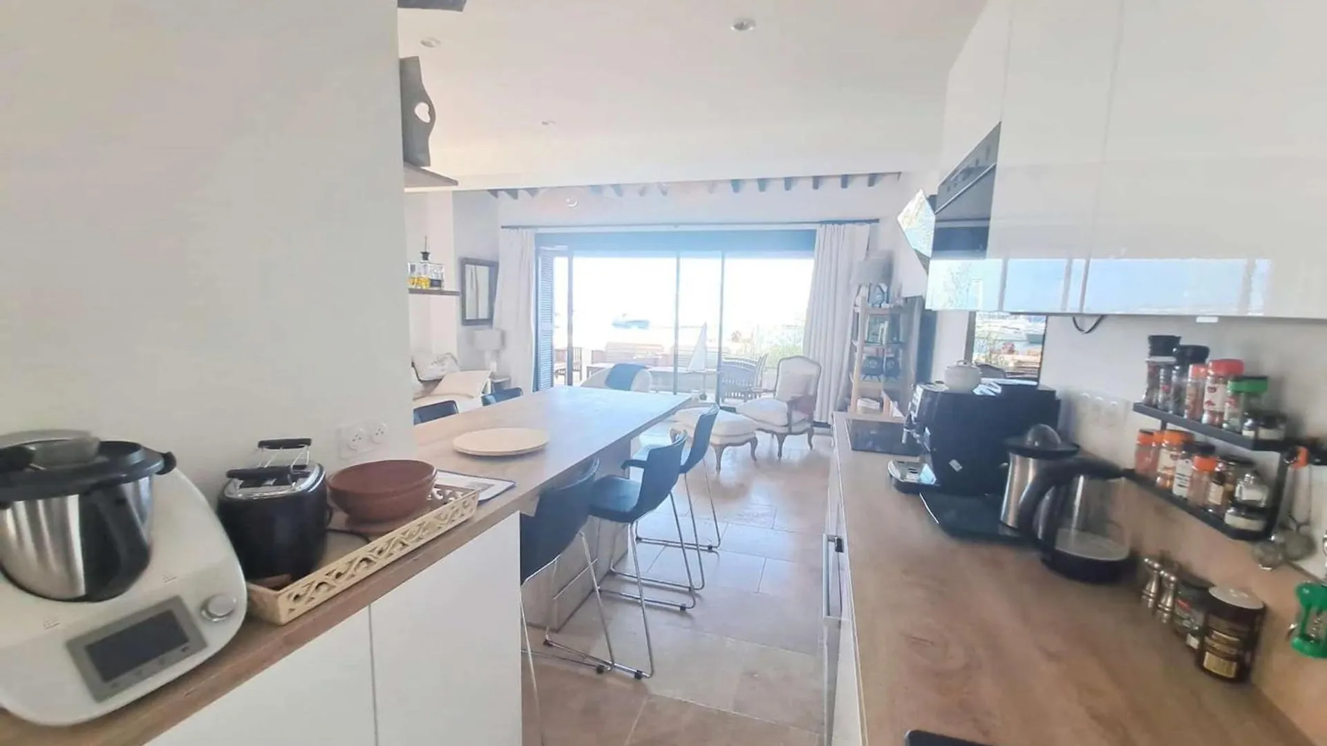 Marcogblan - Superbe T4 Refait A Neuf Avec Vue Port Apartment Cogolin France