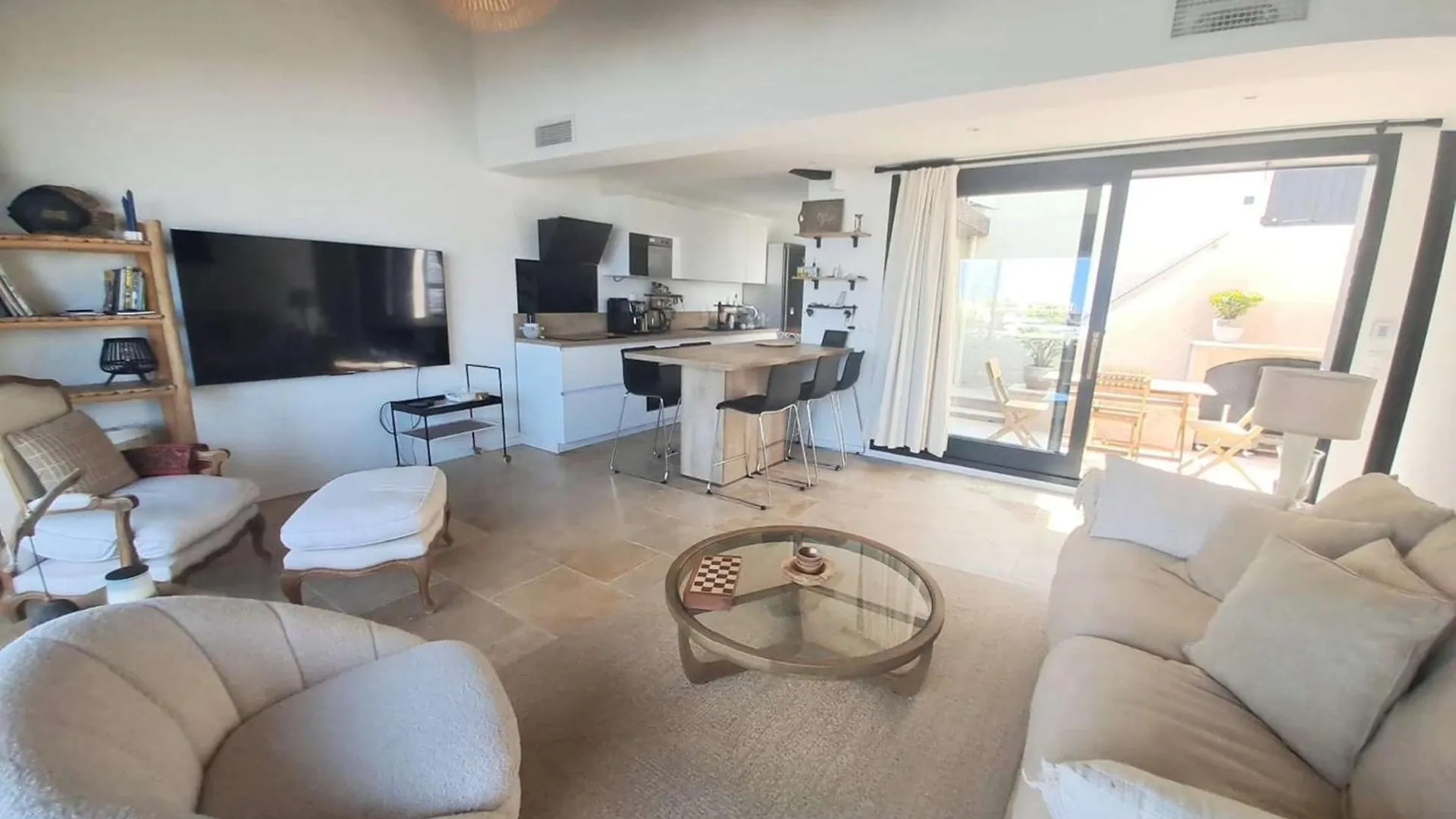 Marcogblan - Superbe T4 Refait A Neuf Avec Vue Port Apartment Cogolin France